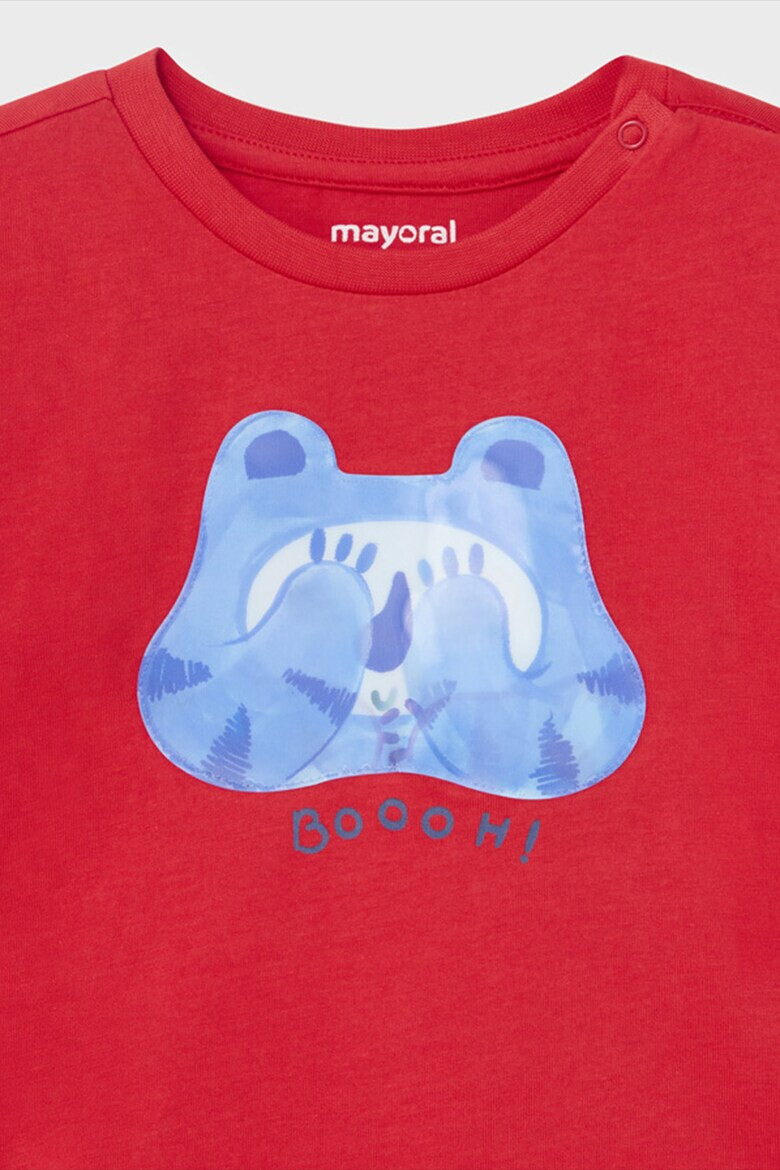 Mayoral Tricou de bumbac cu imprimeu - Pled.ro