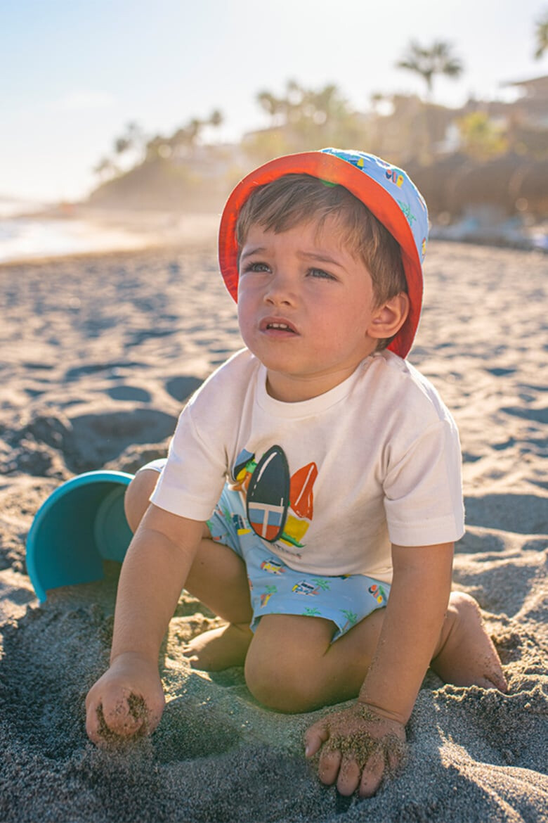 Mayoral Tricou de bumbac cu placi de surf - Pled.ro