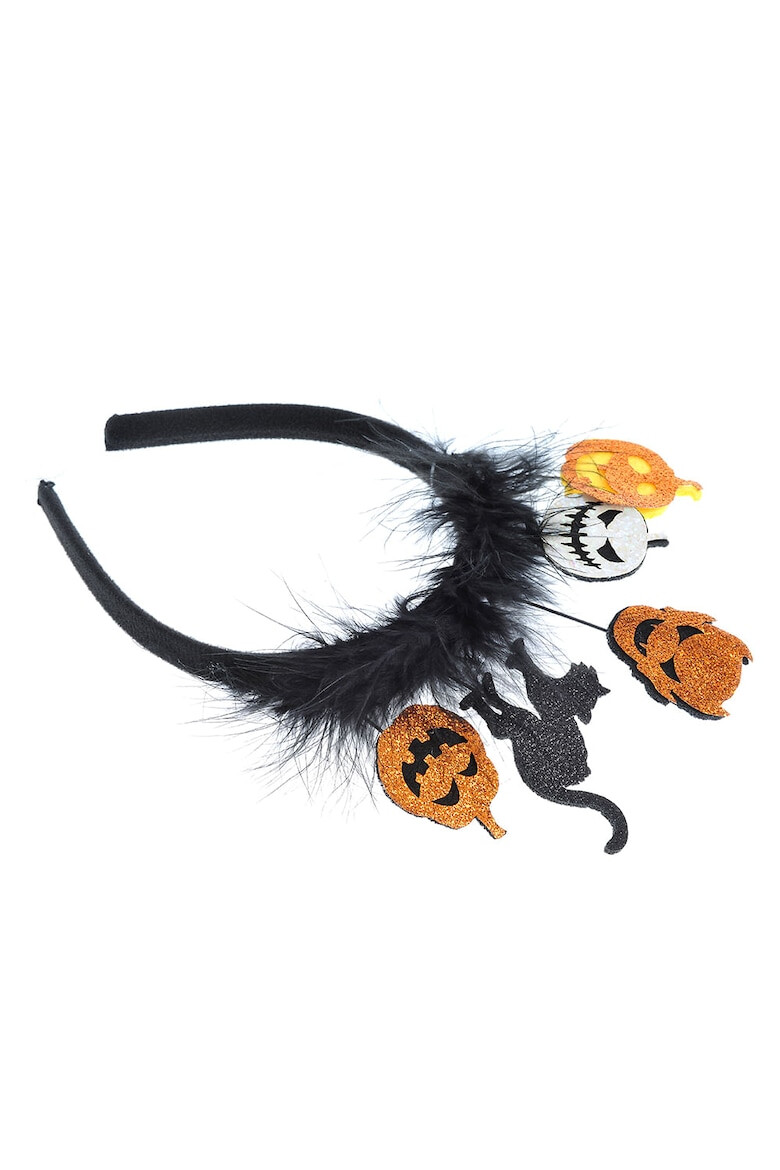 Meli Melo Bentita neagra cu decor de Halloween - Pled.ro