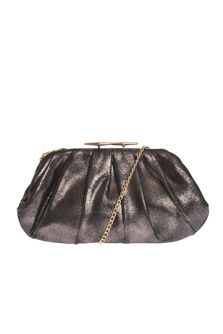 Meli Melo Clutch negru cu sclipici - Pled.ro