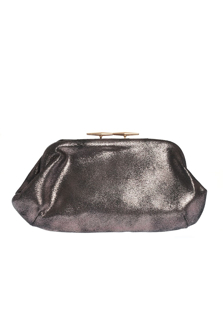 Meli Melo Clutch negru cu sclipici - Pled.ro