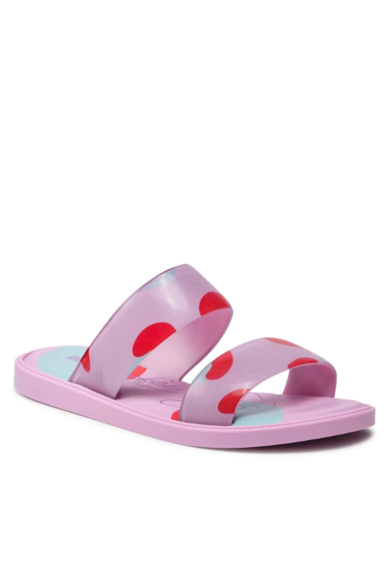 Melissa Papuci flip-flop cu buline dama Textil - Pled.ro