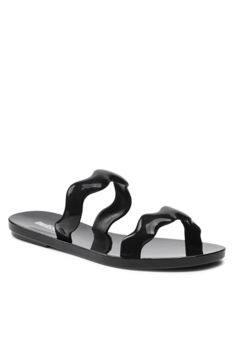 Melissa Papuci flip-flop dama Textil Negru - Pled.ro