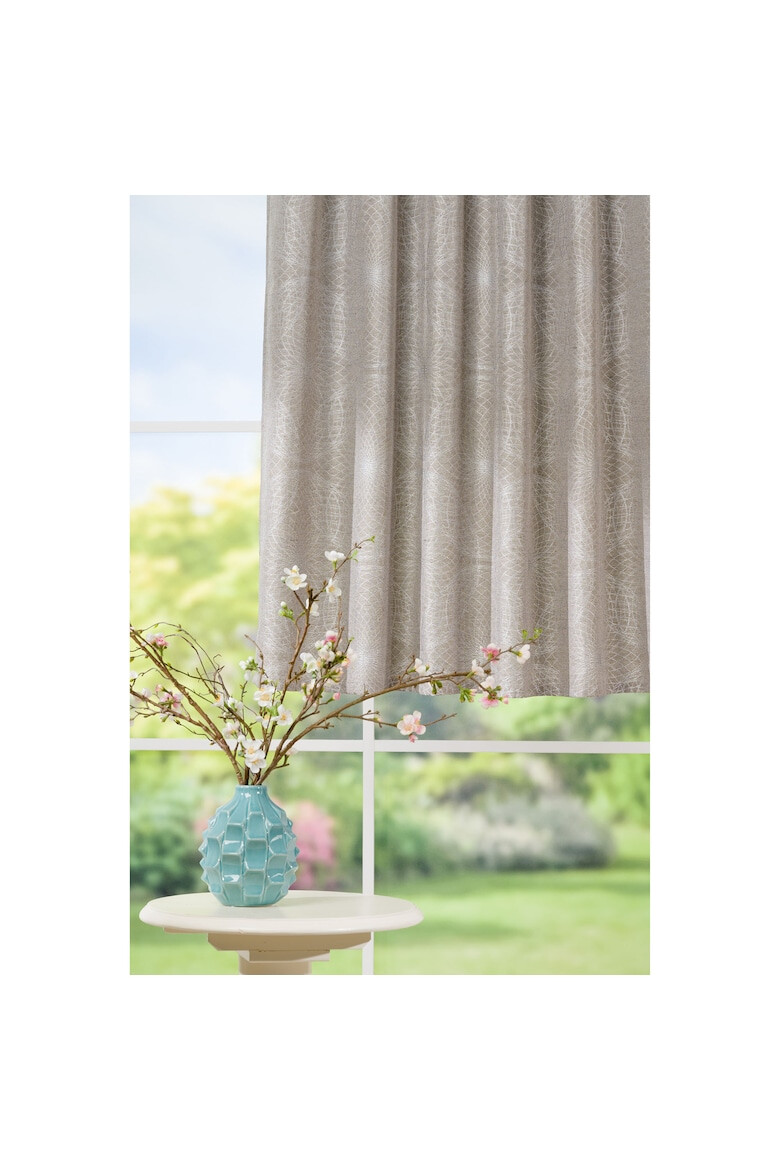 Mendola Draperie Elysium Interior cu rejansa multifunctionala jacquard 140x160 cm bej - Pled.ro