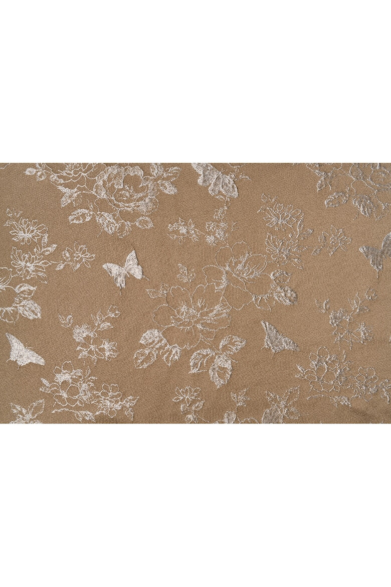 Mendola Draperie Lillies Interior cu inele 135x260 cm bej - Pled.ro