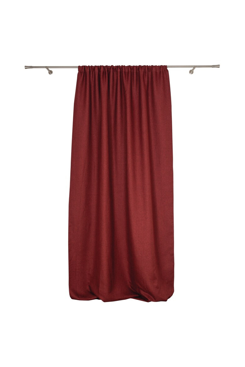 Mendola Interior Perdea / draperie cu inele Butler 140x245 cm bordeaux - Pled.ro