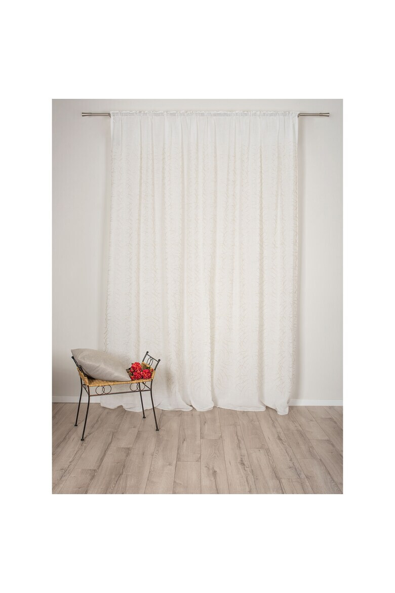 Mendola Perdea Glassy Interior cu rejansa multifunctionala batist 400x260 cm argint - Pled.ro