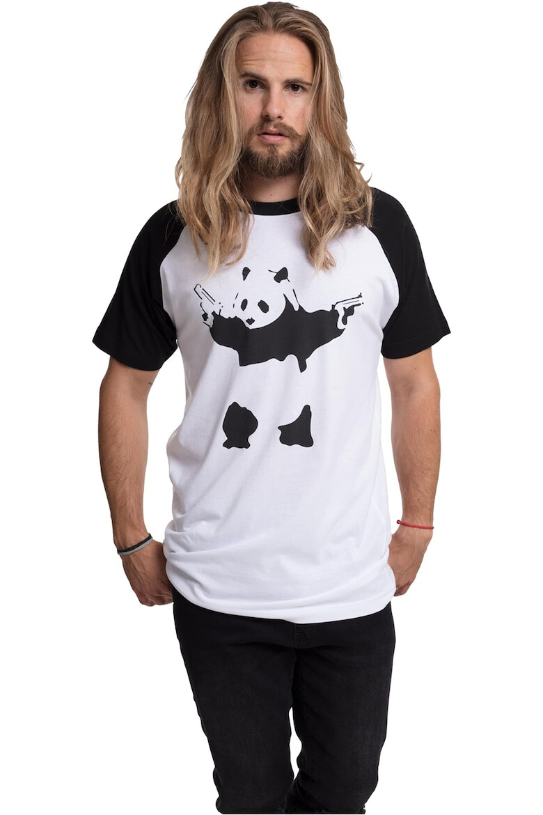 Merchcode Tricou cu imprimeu Panda - Pled.ro