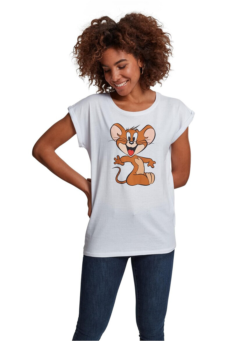 Merchcode Tricou cu imprimeu Tom&Jerry - Pled.ro