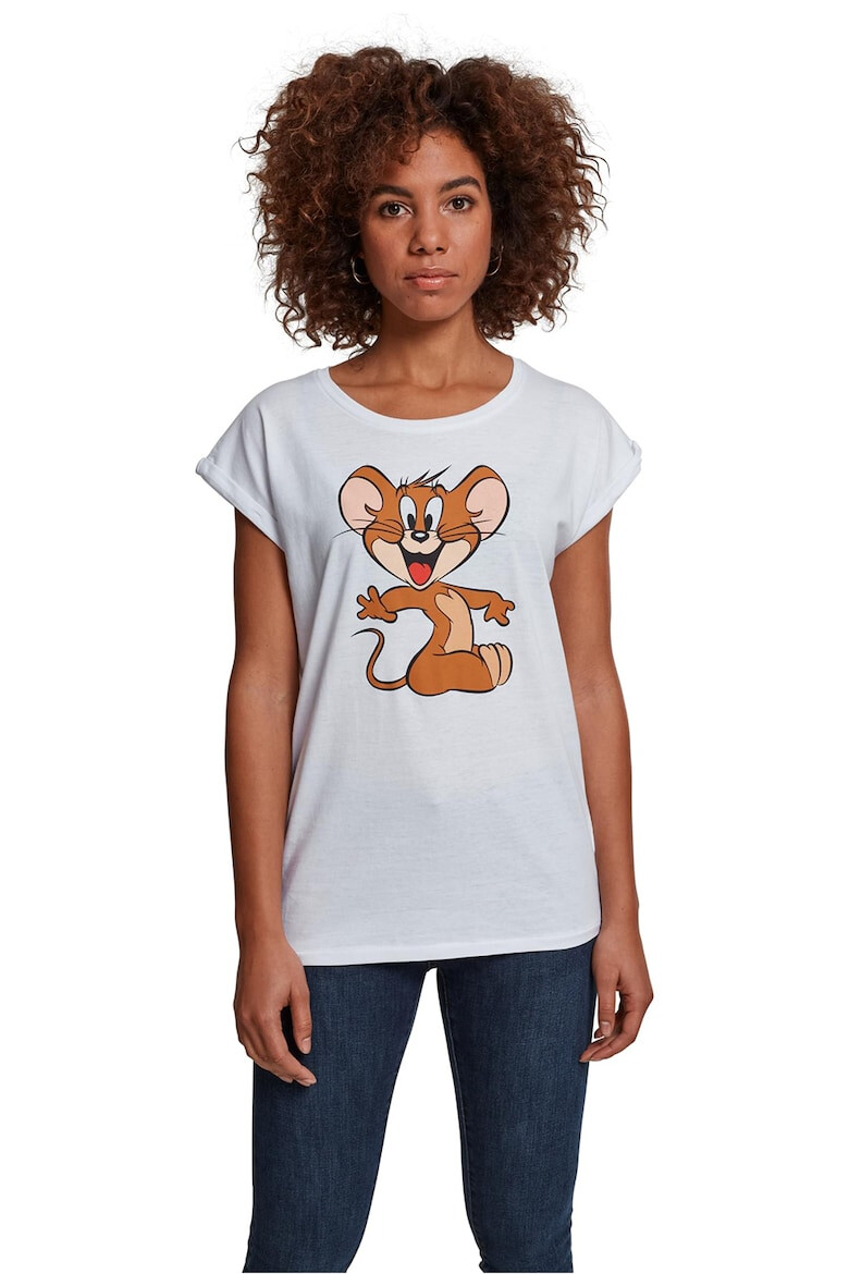 Merchcode Tricou cu imprimeu Tom&Jerry - Pled.ro