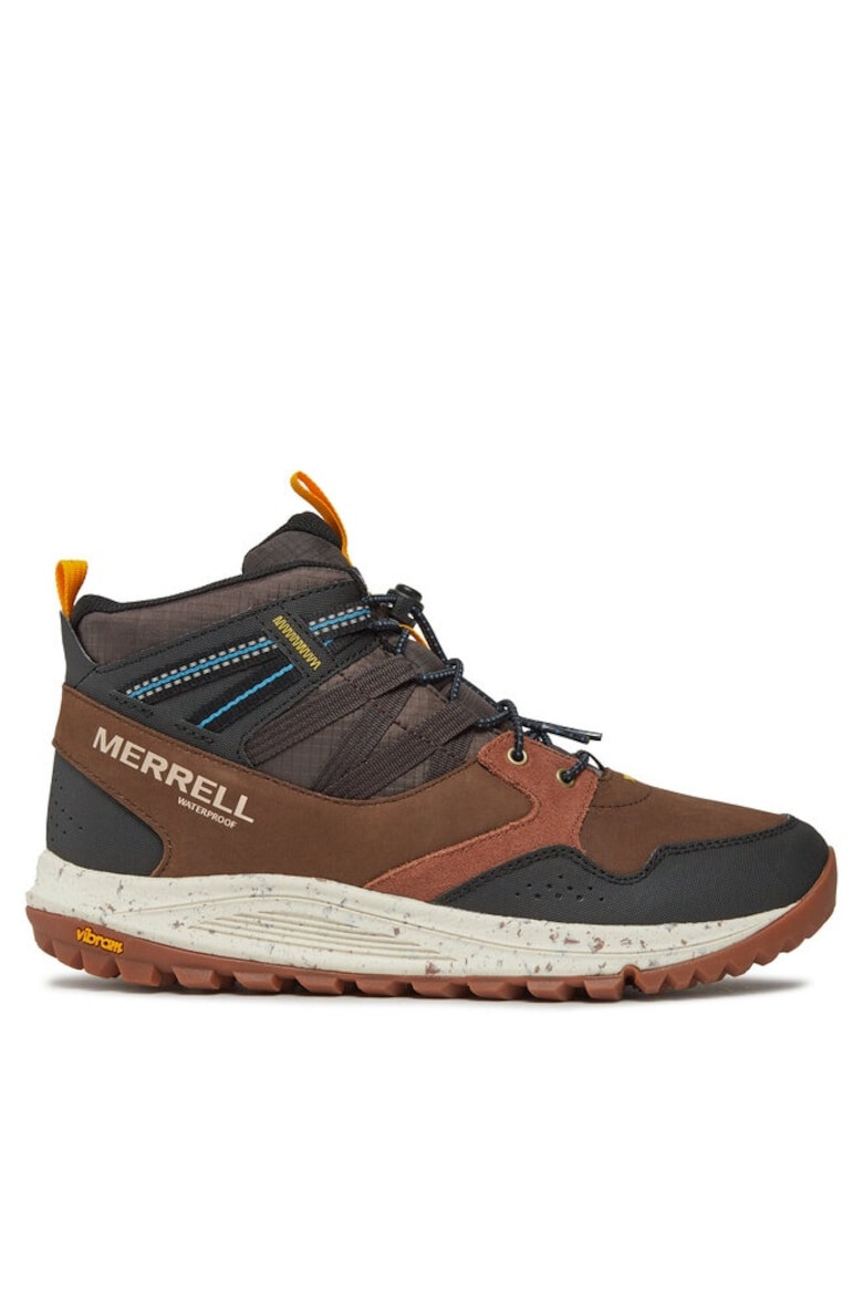 MERRELL Pantofi sport barbati 303449063 Piele naturala/Textil Maro - Pled.ro