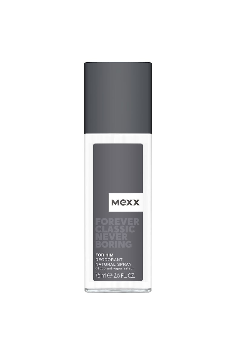 Mexx Deodorant natural spray Forever Classic Never Boring pentru barbati 75ml - Pled.ro