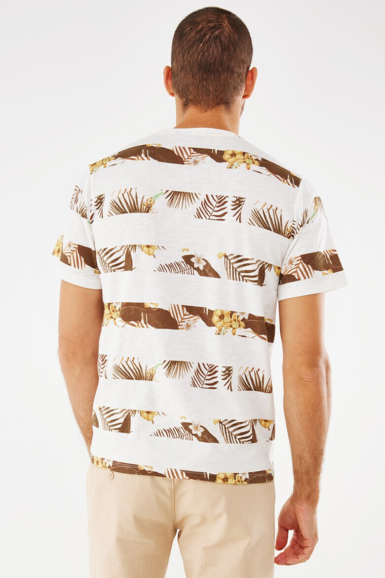 Mexx Tricou slim fit cu imprimeu tropical - Pled.ro