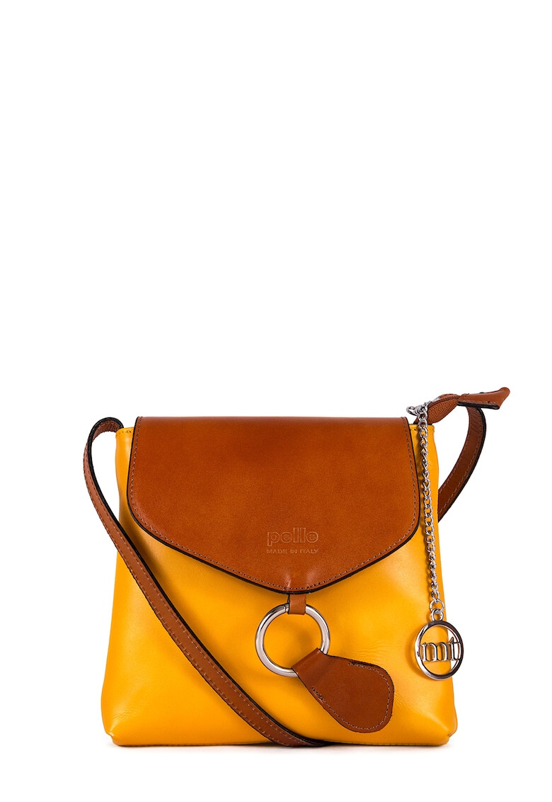 Mia Tomazzi Geanta crossbody de piele Ortica - Pled.ro