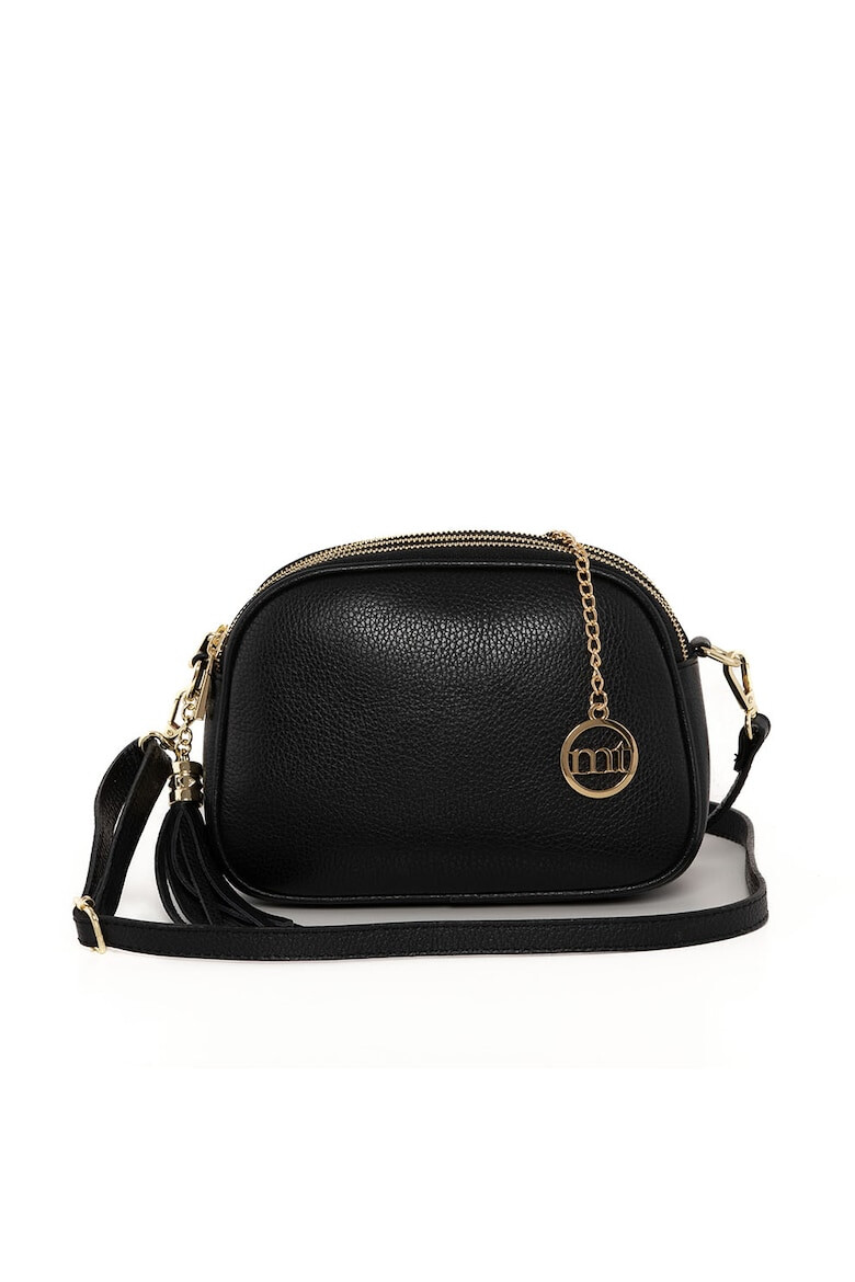 Mia Tomazzi Geanta crossbody din piele cu trei compartimente - Pled.ro