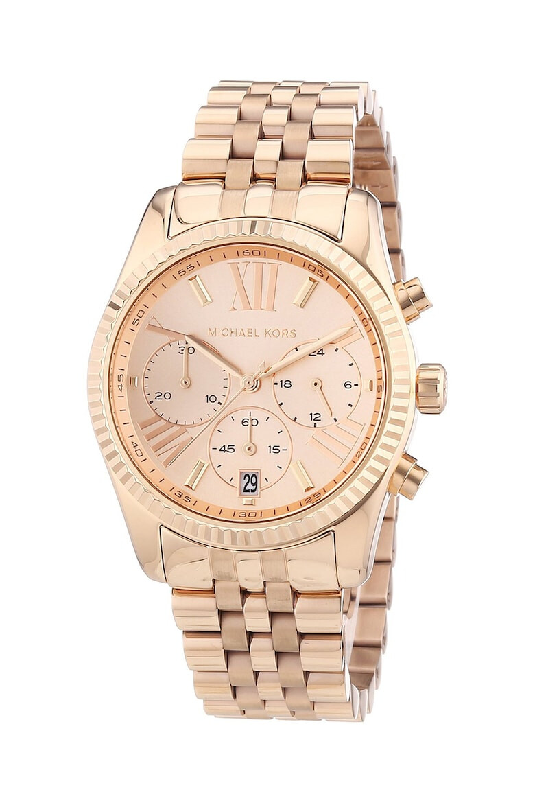 Michael Kors Ceas cronograf auriu rose Lexington - Pled.ro