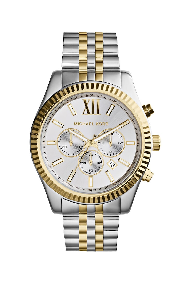 Michael Kors Ceas cronograf cu bratara metalica Lexington - Pled.ro