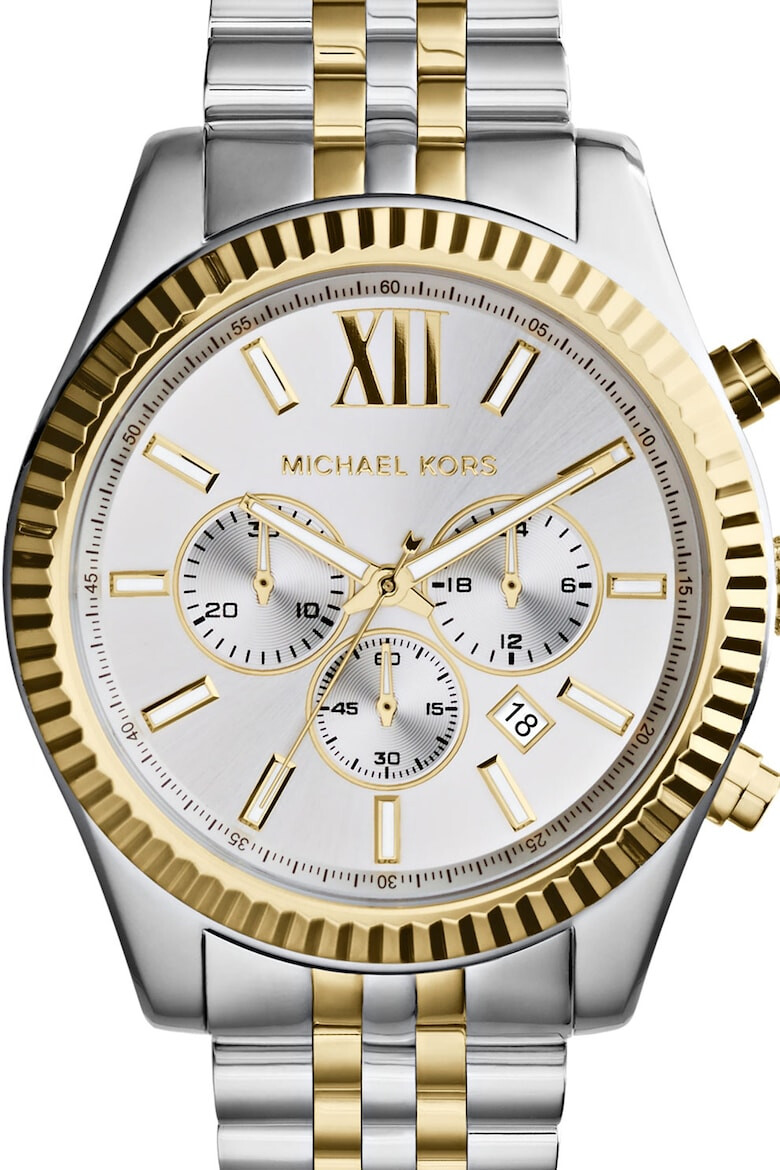 Michael Kors Ceas cronograf cu bratara metalica Lexington - Pled.ro