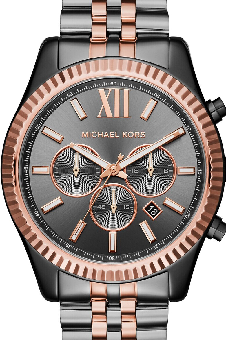 Michael Kors Ceas cronograf cu bratara metalica Lexington - Pled.ro