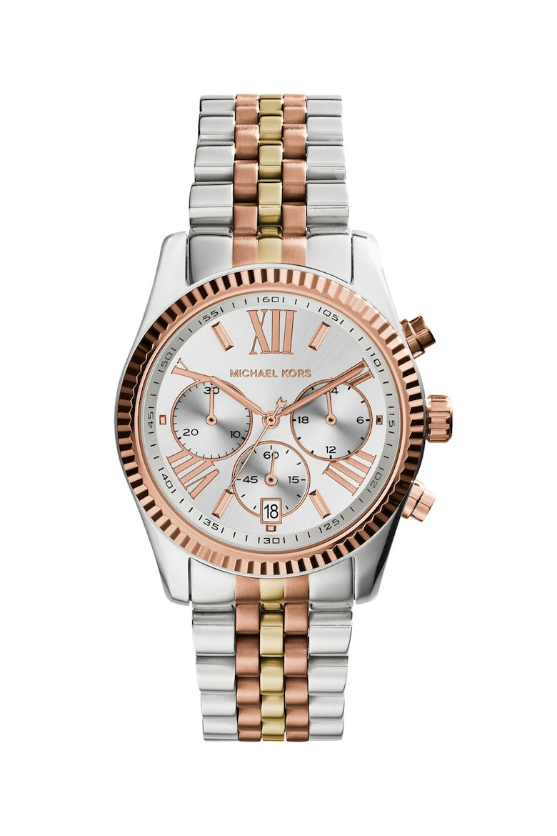 Michael Kors Ceas cronograf cu model texturat pe coroana - Pled.ro