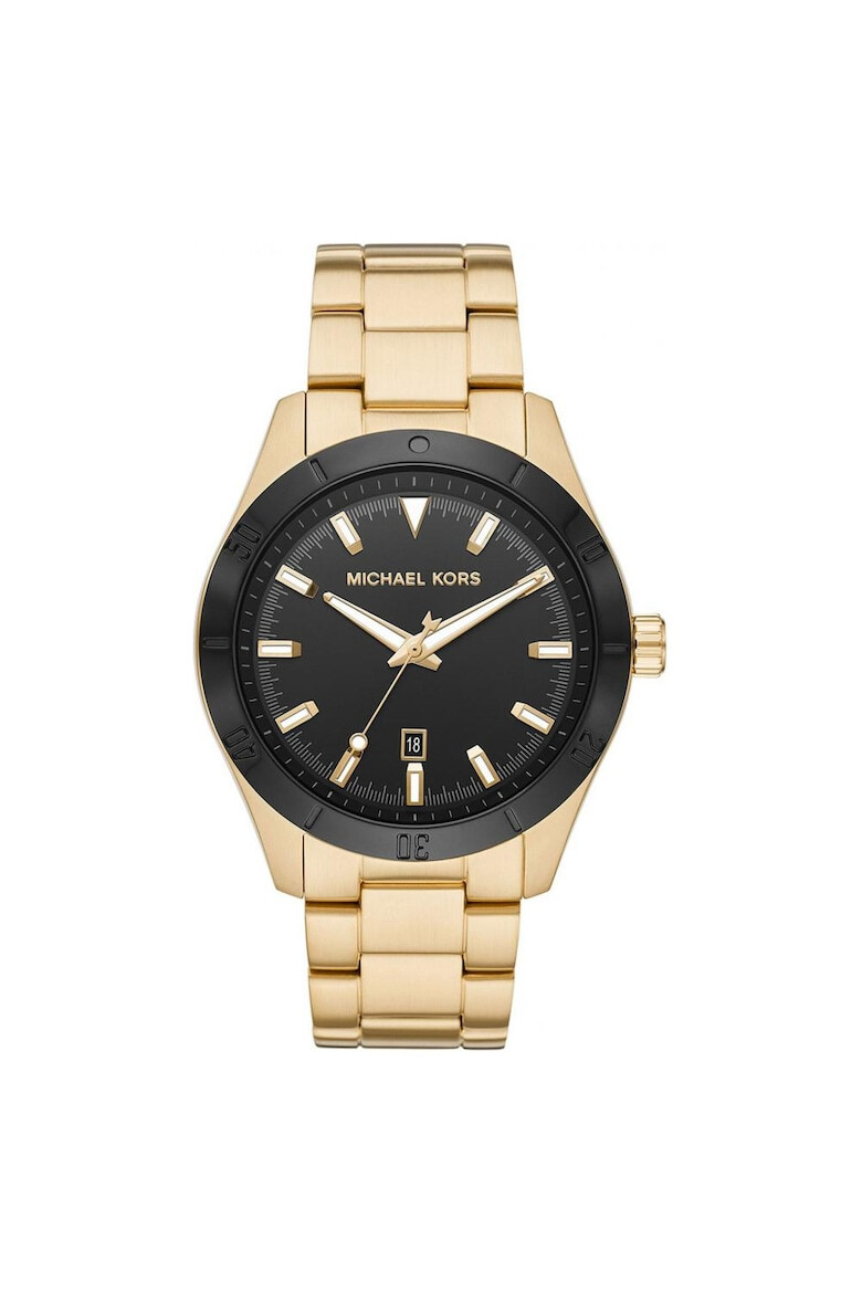 Michael Kors Ceas pentru barbati Inox Auriu/negru - Pled.ro