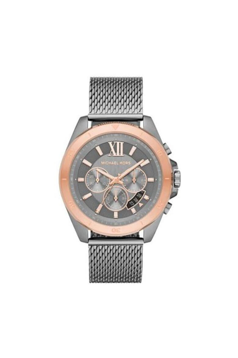 Michael Kors Ceas pentru barbati Inox Gri/roz - Pled.ro