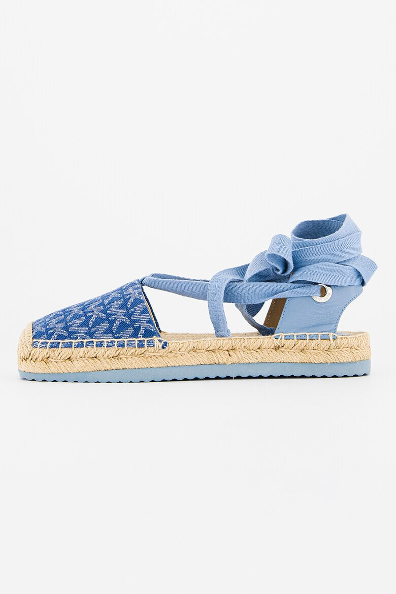 Michael Kors Espadrile cu aspect de denim Yara - Pled.ro