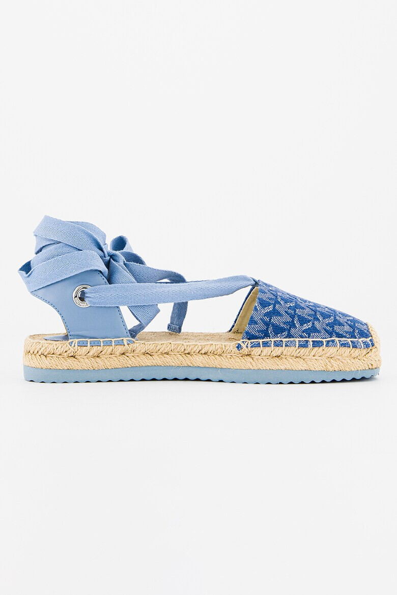 Michael Kors Espadrile cu aspect de denim Yara - Pled.ro