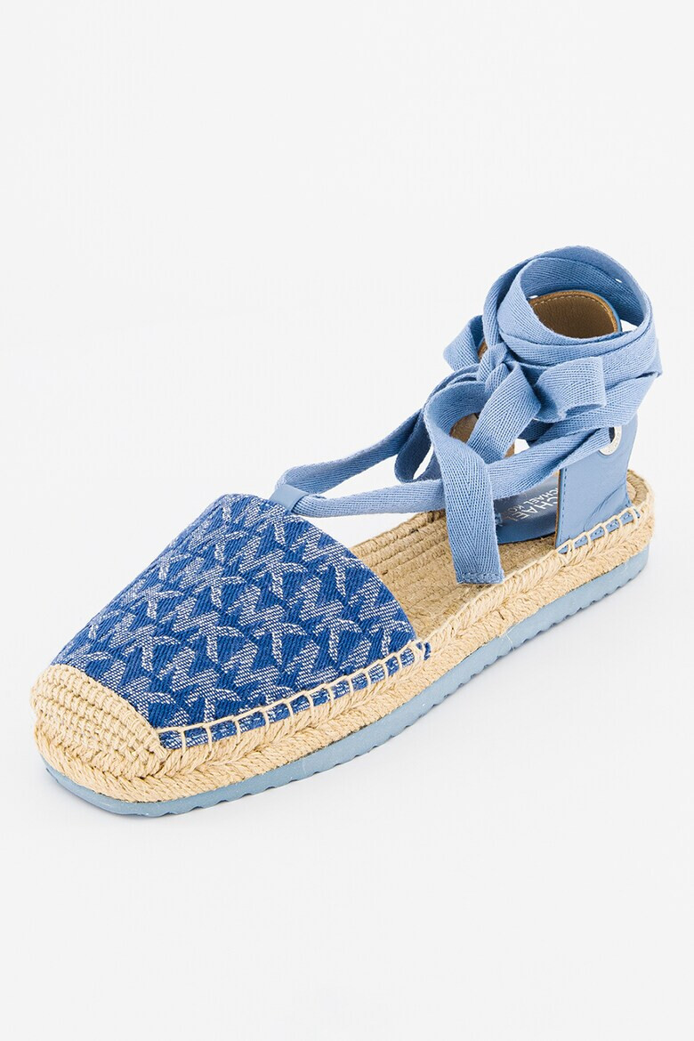 Michael Kors Espadrile cu aspect de denim Yara - Pled.ro