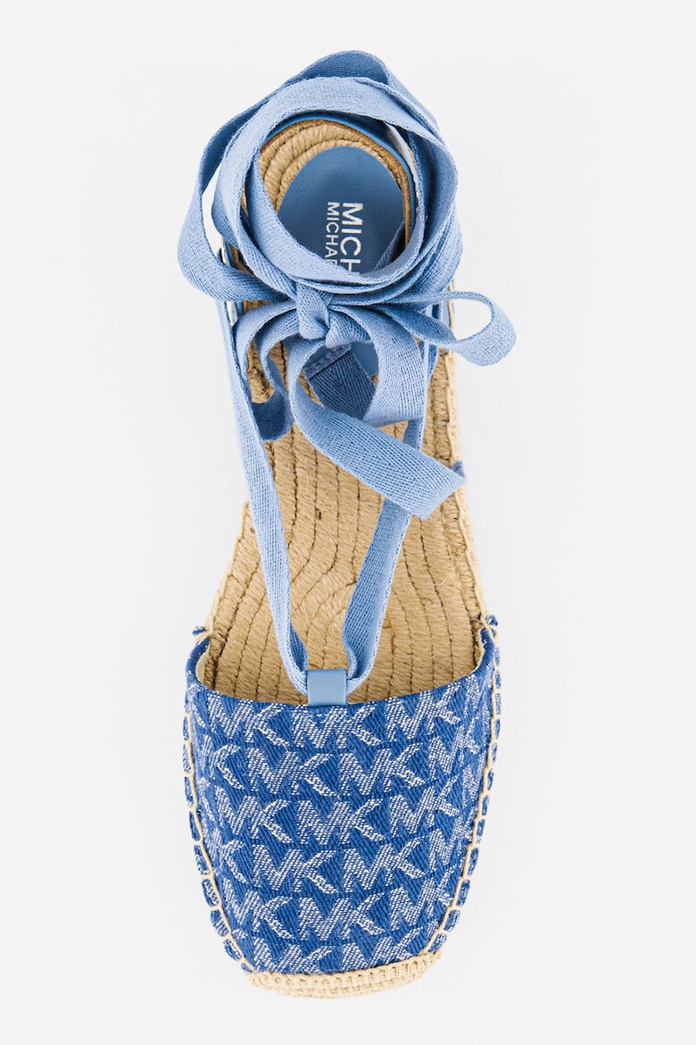 Michael Kors Espadrile cu aspect de denim Yara - Pled.ro