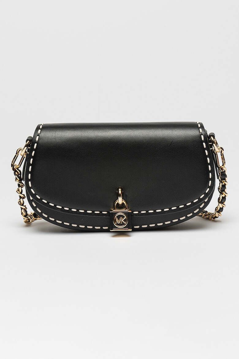 Michael Kors Geanta crossbody de piele cu bareta de lant Mila - Pled.ro