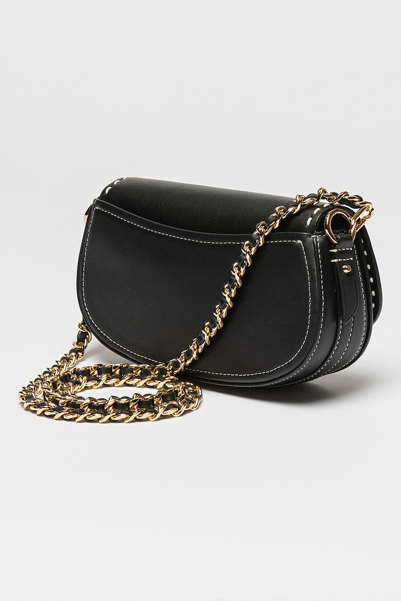 Michael Kors Geanta crossbody de piele cu bareta de lant Mila - Pled.ro