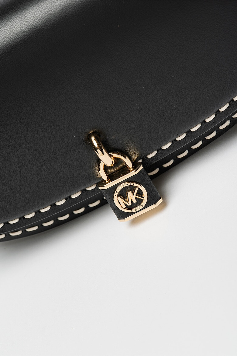 Michael Kors Geanta crossbody de piele cu bareta de lant Mila - Pled.ro