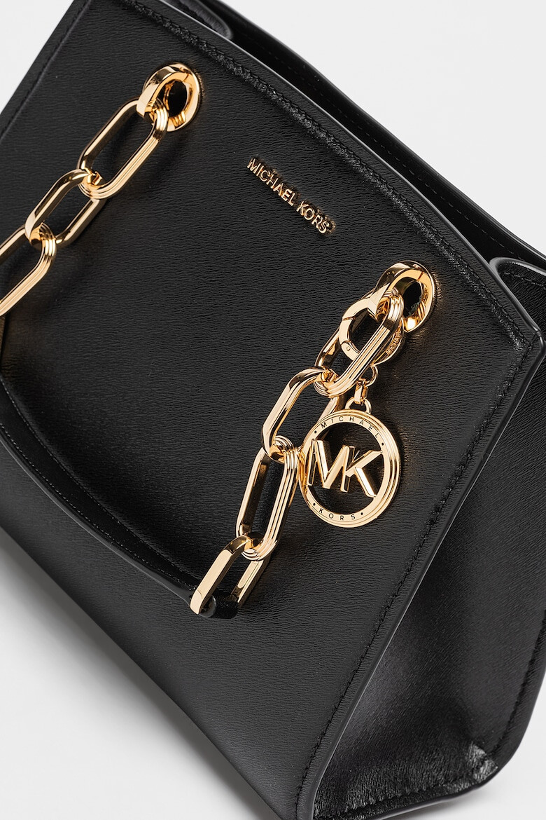 Michael Kors Geanta crossbody din piele cu manere din lant Cynthia - Pled.ro