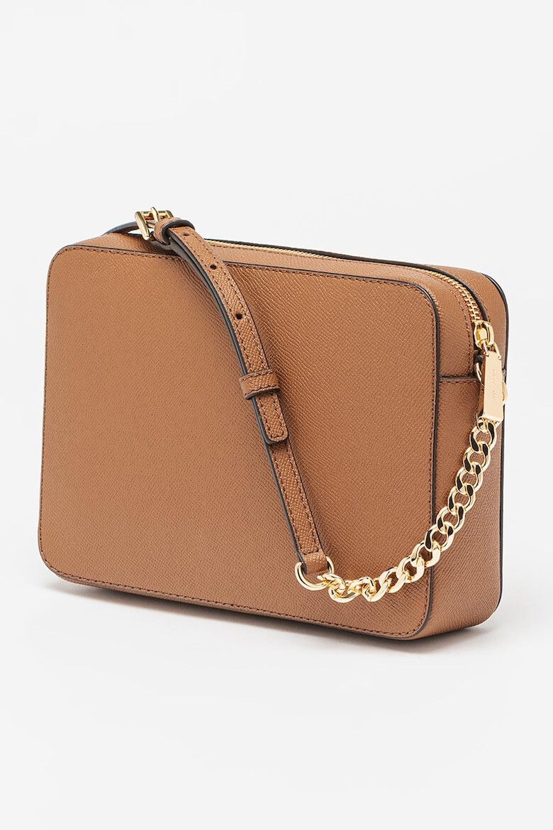 Michael Kors Geanta crossbody din piele saffiano Jet Set - Pled.ro