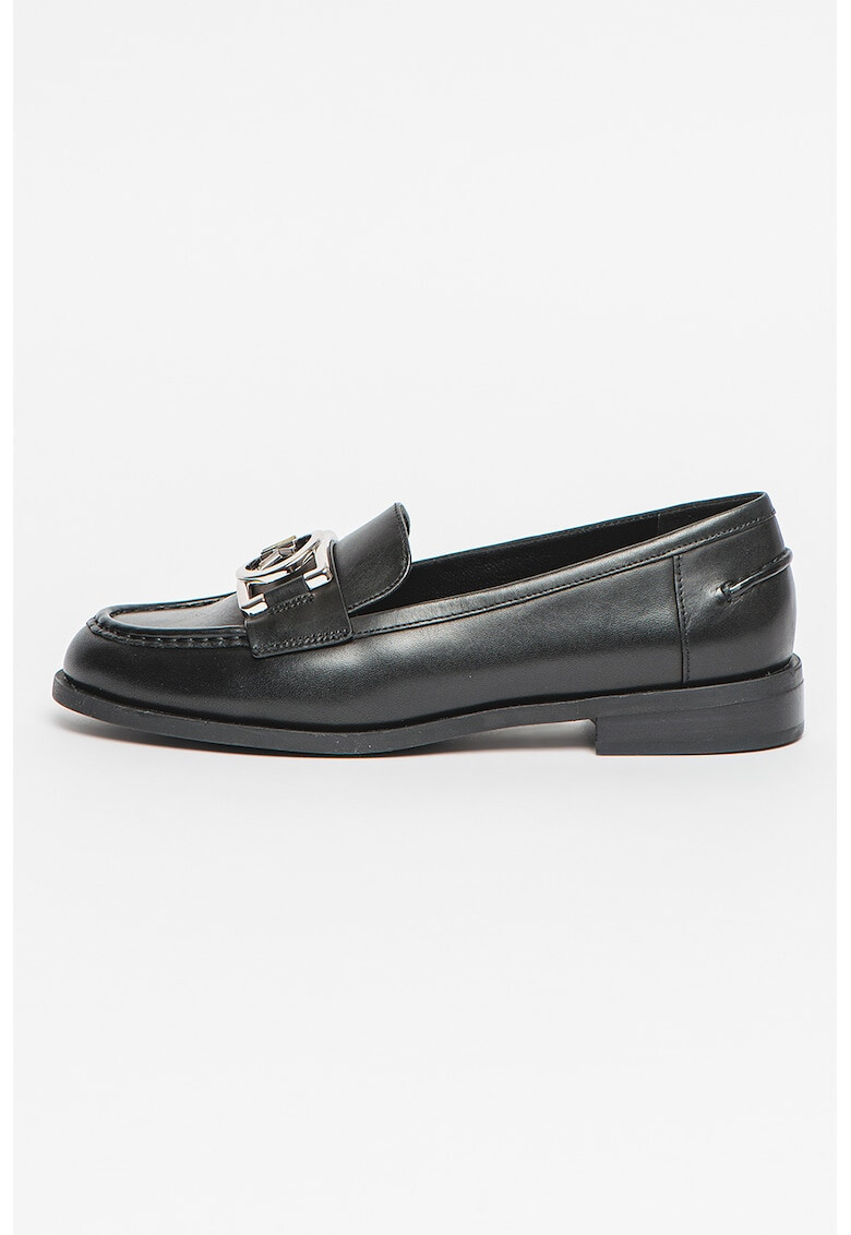 Michael Kors Pantofi loafer de piele cu logo April - Pled.ro