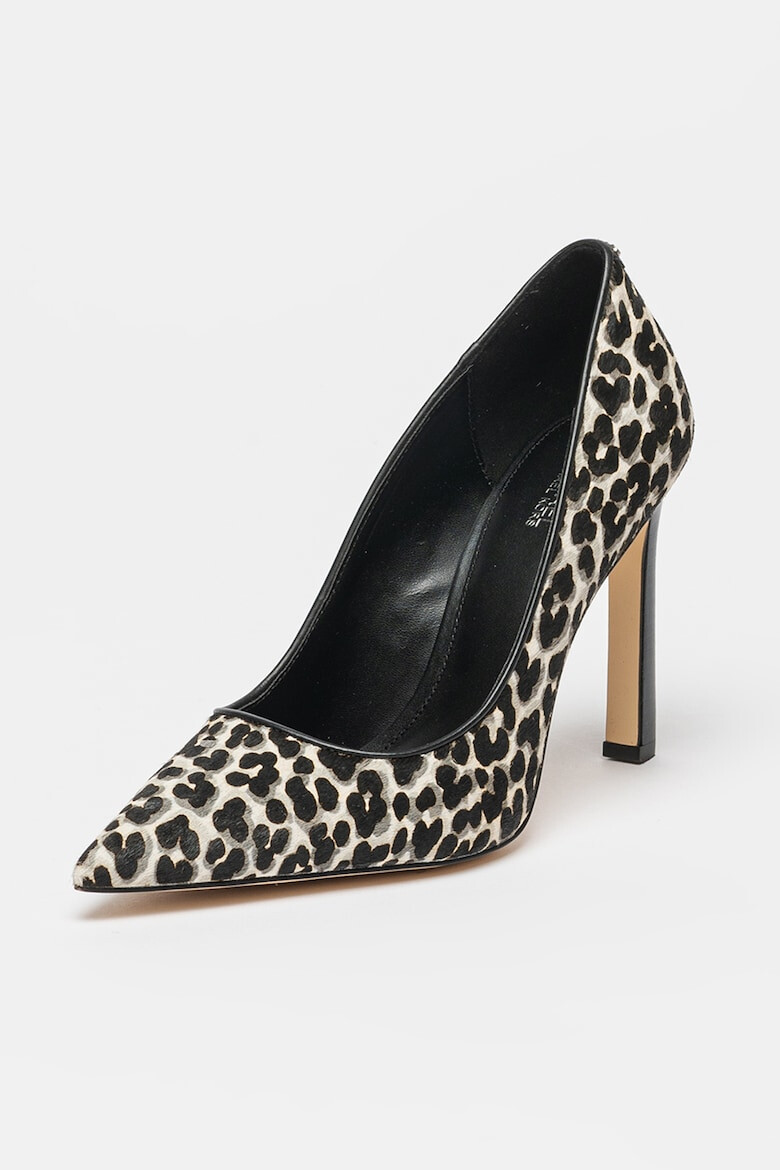 Michael Kors Pantofi stiletto de piele cu par scurt Amara Heron - Pled.ro