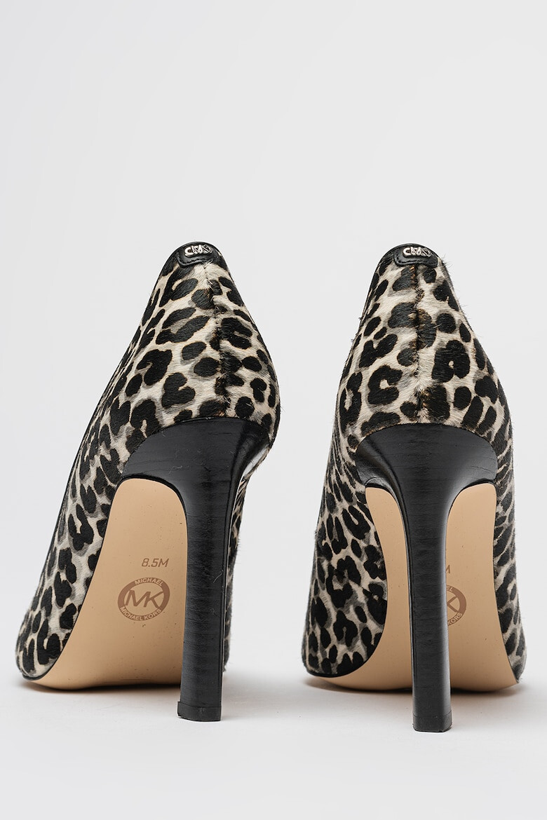 Michael Kors Pantofi stiletto de piele cu par scurt Amara Heron - Pled.ro