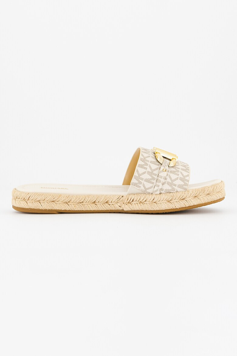 Michael Kors Papuci-espadrile de piele ecologica cu imprimeu logo Izzy - Pled.ro