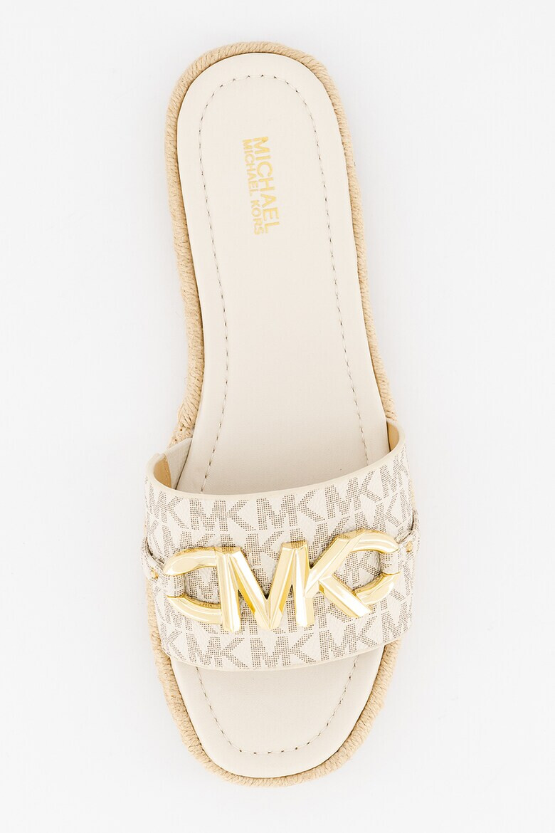 Michael Kors Papuci-espadrile de piele ecologica cu imprimeu logo Izzy - Pled.ro