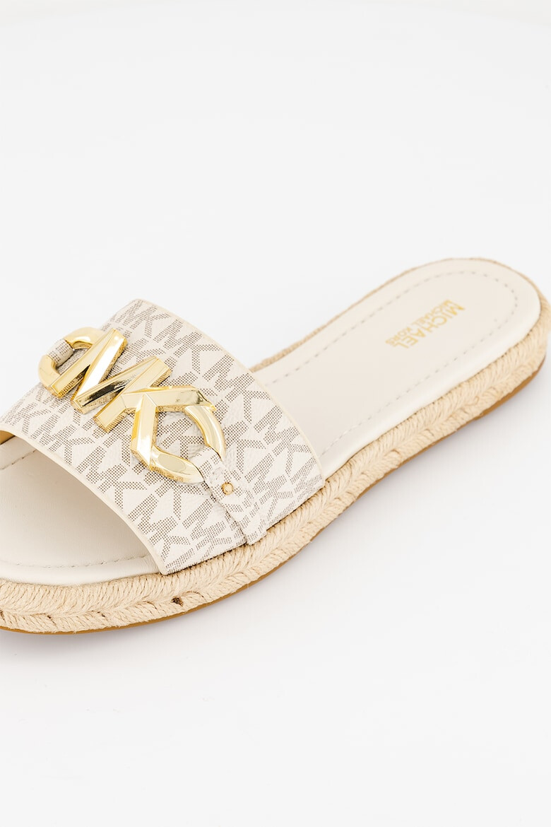 Michael Kors Papuci-espadrile de piele ecologica cu imprimeu logo Izzy - Pled.ro