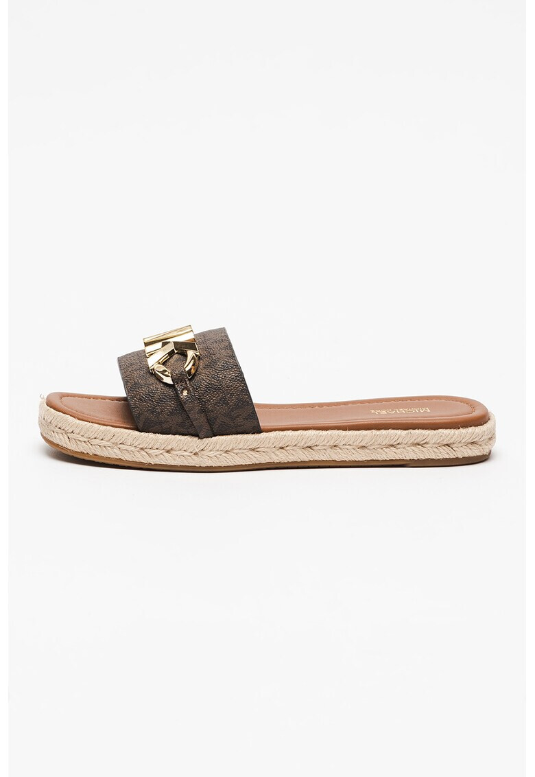 Michael Kors Papuci-espadrile de piele ecologica cu imprimeu logo Izzy - Pled.ro