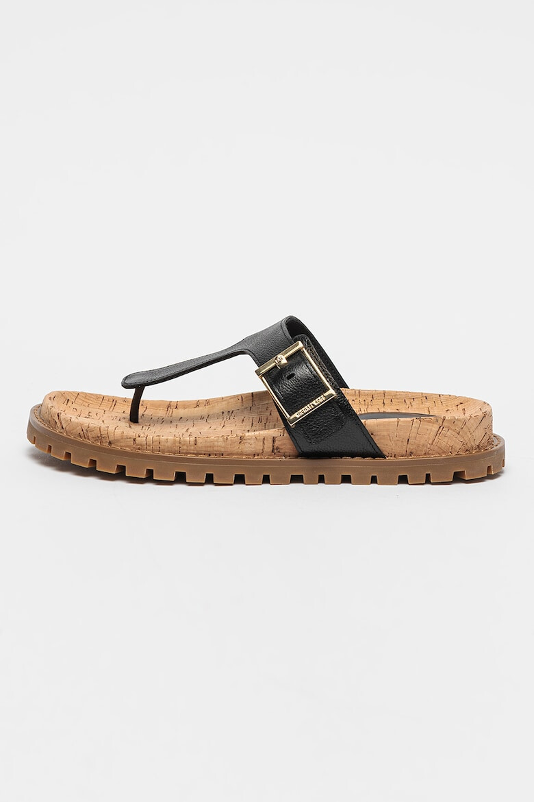 Michael Kors Papuci flip-flop din piele Easton - Pled.ro