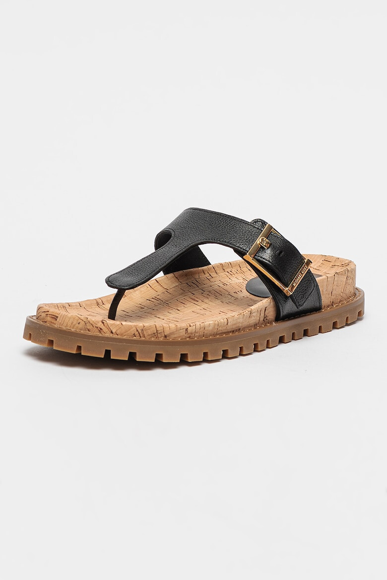 Michael Kors Papuci flip-flop din piele Easton - Pled.ro