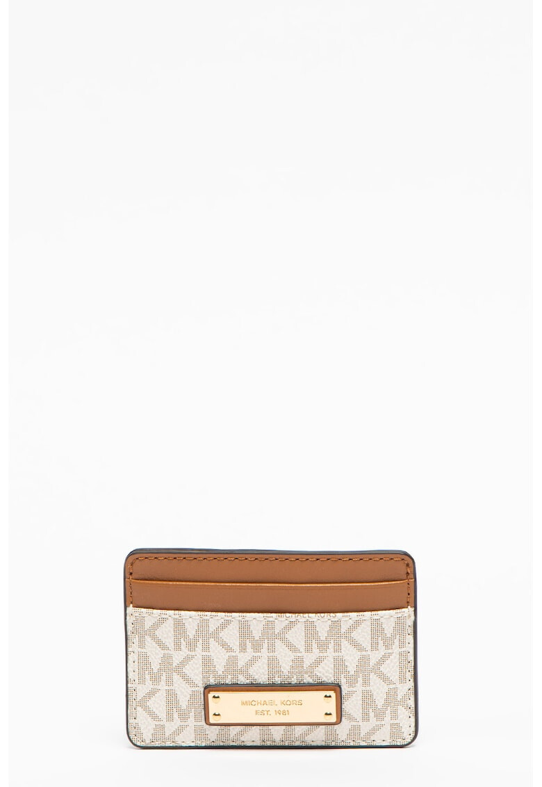 Michael Kors Portcart cu monograma Jet Set - Pled.ro