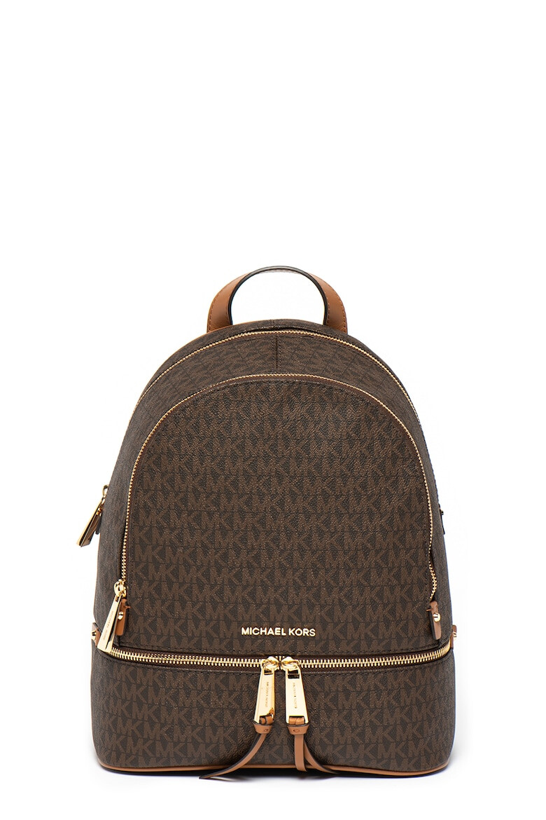 Michael Kors Rucsac de piele ecologica cu model logo Rhea - Pled.ro