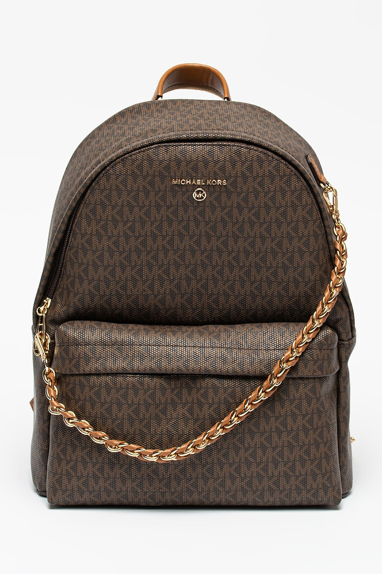 Michael Kors Rucsac mediu cu imprimeu logo Slater - Pled.ro