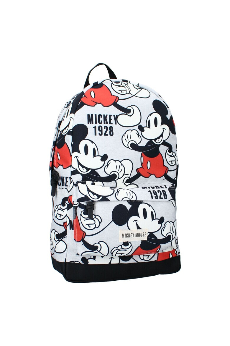 Mickey & Minnie Rucsac cu fermoar si buzunar frontal - Pled.ro