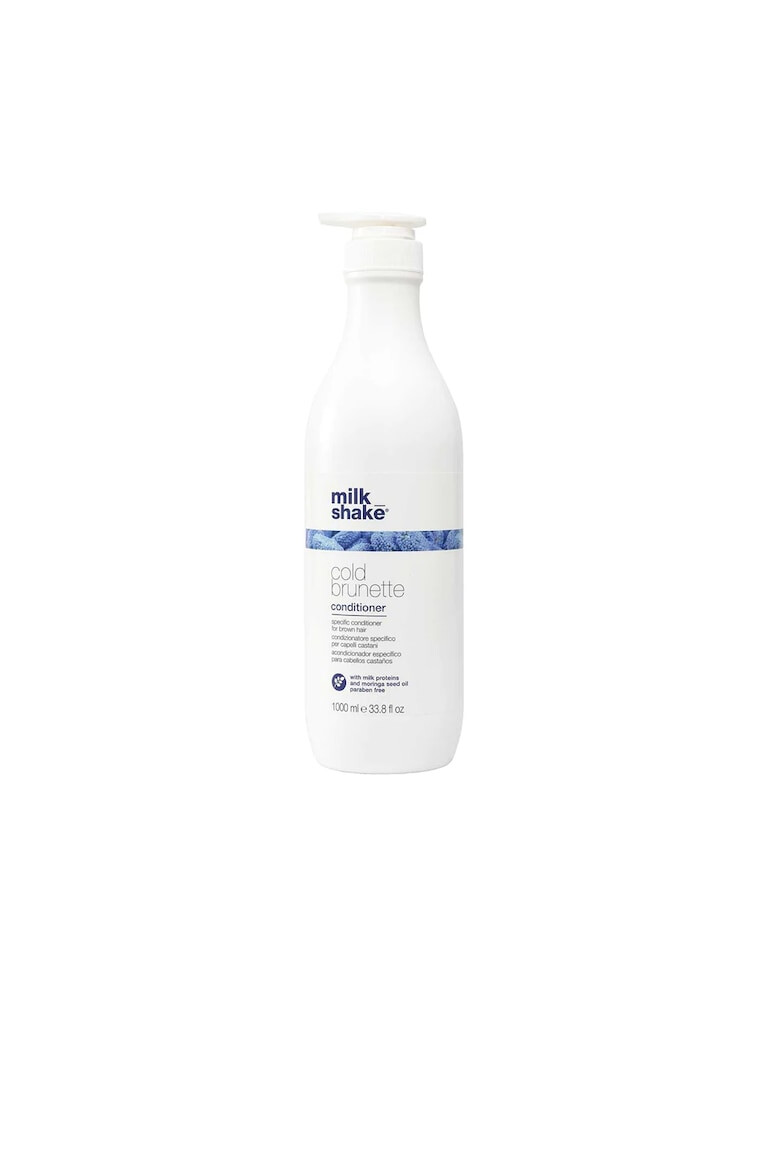 MILK SHAKE Balsam pentru neutralizarea tonurilor de rosu portocaliu si galben Cold Brunette Conditioner 1000ml - Pled.ro