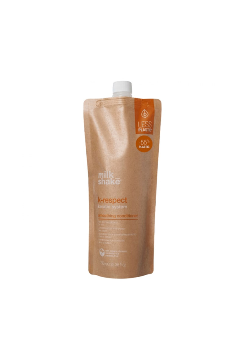 MILK SHAKE Milk_Shake K-Respect Keratin System Smoothing Conditioner balsam pentru netezire pentru par aspru si indisciplinat 750 ml - Pled.ro